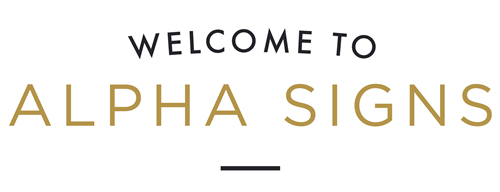 Welcome To Alpha Signs